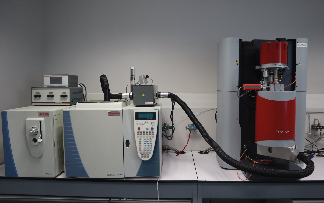 Presentation of Evolved Gas Analysis SETARAM